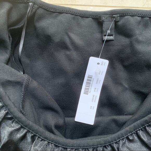 JCREW Organza Ruffle off the shoulder blouse Top - Picture 6 of 10